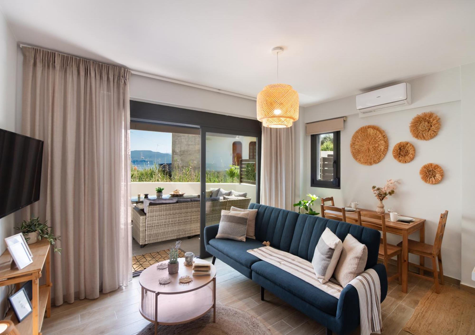 Blue Horizon Seaside Suite By Imagine Lefkada Nikiana Bagian luar foto